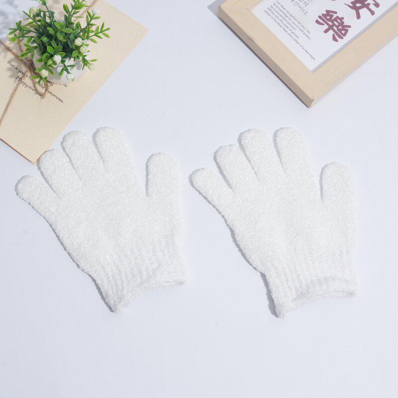 Exfoliating Five-Finger Bath Mitt & Back Scraper