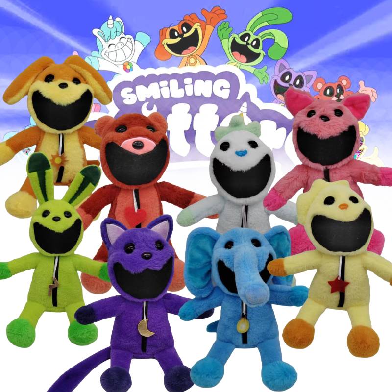 Poppy Game Playtime Theme Plush Toys Terrifying Smile Style Collection Eight