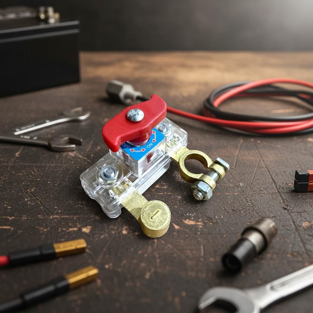 Battery Isolator Car Cut-Off Switch Knob-style Operation