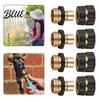 Garden Hose Adapter Set Connector Fittings Quick Release 3/4 Inch Leakproof Spring Loaded Water Adapter Universal Fittings for Irrigation
