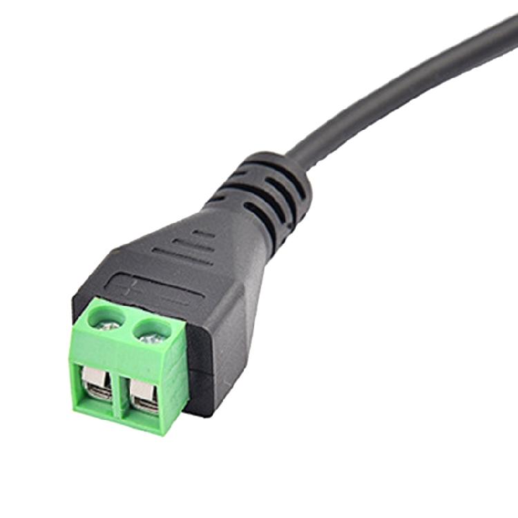 Universal DC5.5x2.1mm Power Plugs Cord With PVC Housing For Cameras Solar Panel LED Projects Power Supply Adapter