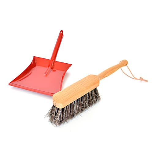 

REDECKER Mini Dustpan Set (Red)