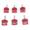 Fastener Thumb Screws Integrated D Ring Aluminum Alloy Anodized Quick Removal Thumb Screw Replacement for JK JL JT