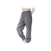 New MLB SS23 Knitted Sweatpants Unisex Gray 3AWPB0233-43CGS
