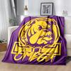 1pc Blanket Omega Psi Phi logo1 Print Design, Lightweight Blanket for Sofa, Bed- Soft &Warm, Gift for All Seasons like Christmas, Halloween
