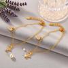 Summer Fashion Simple Peach Heart Jewelry Niche Love Accessories Titanium Steel Diamond Bracelet Women'S Jewelry