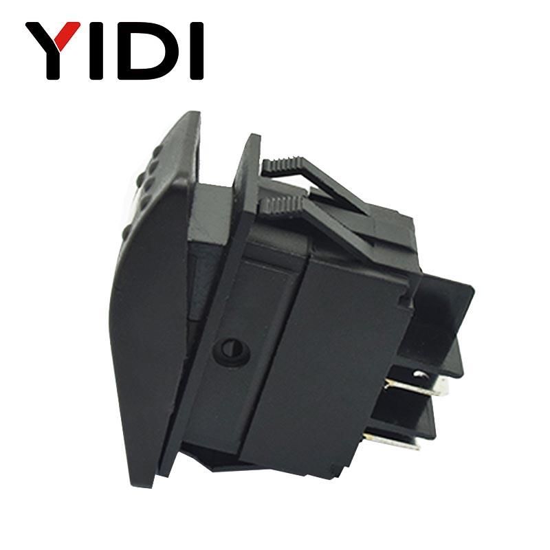 Bară rezistentă la apă comutator basculant barcă mașină buton comutator basculant 12V 220V Lampă cu LED-uri 4pin pornit oprit DPST