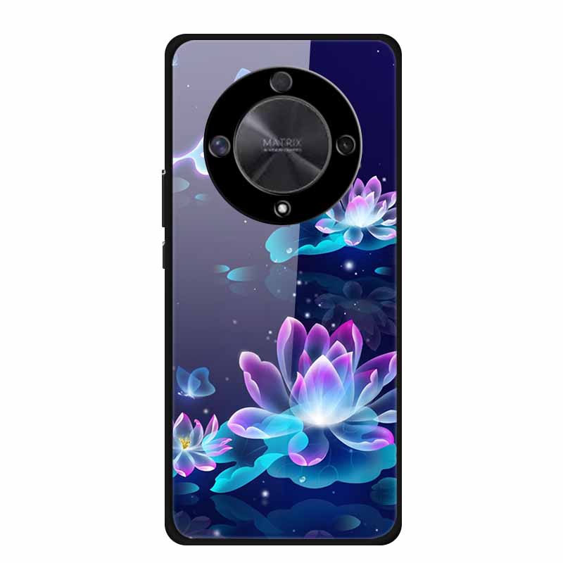 For Honor X9B Case X9A 5G Luxury Tempered Glass Hard Back Cover for Honor X9A 5G Phone Cases Fundas Honor x 9B X9 B 5G X 9A X9 A
