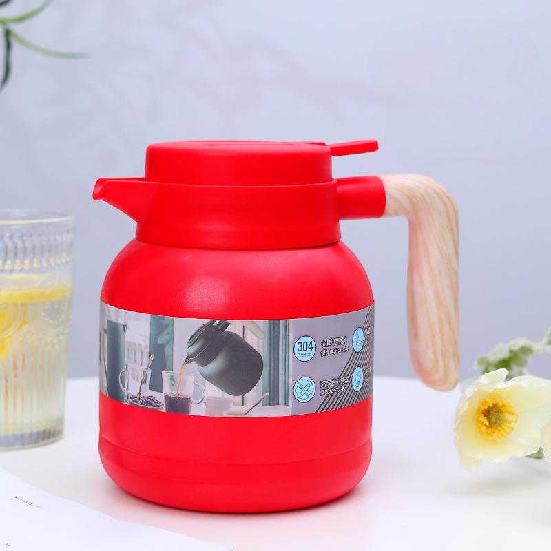 

Изоляционный горшок, тушеный чайник, кофейник большой емкости, офисный, бытовой, из нержавеющей стали 304, вакуумный чайник для белого чая, тушеный в вакууме 1500ML