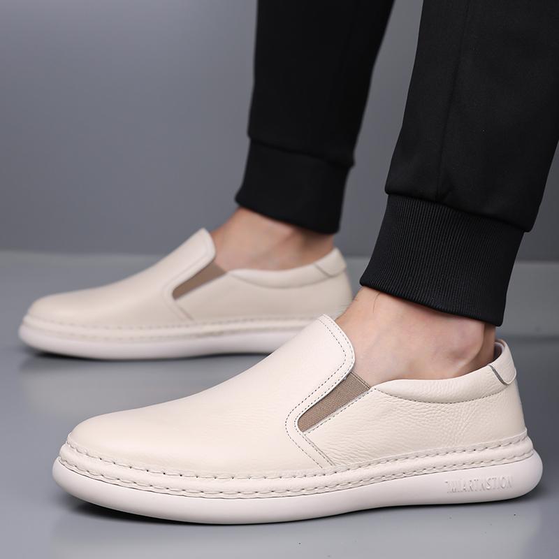 Fashion Slip on Comfortable and casual men's board shoes Daily lightweight style design Outdoor Fashion Street Leisure Business Hot