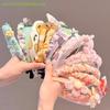 3 Pcs/Set Sweet Fashion Colors Flower Hairbands Headwears Children Cute Hair Hoop Headbands Kids Hair Accessories