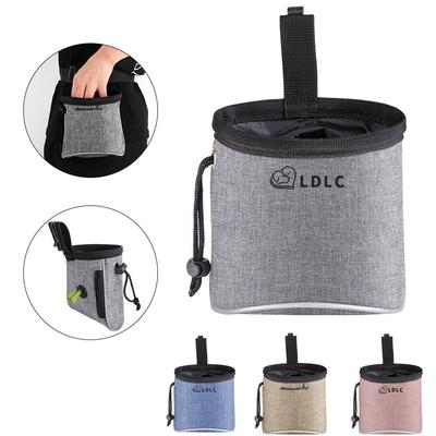 Tragbare Hundetrainings-Leckerli-Tasche, reflektierende Welpen-Snack-Belohnungs-Hüfttasche, Haustierfutter-Tasche, abnehmbare Snack-Tasche