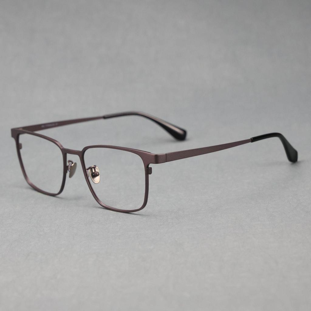 Ultra-light Polygonal Titanium Glasses Frame for Men and Women