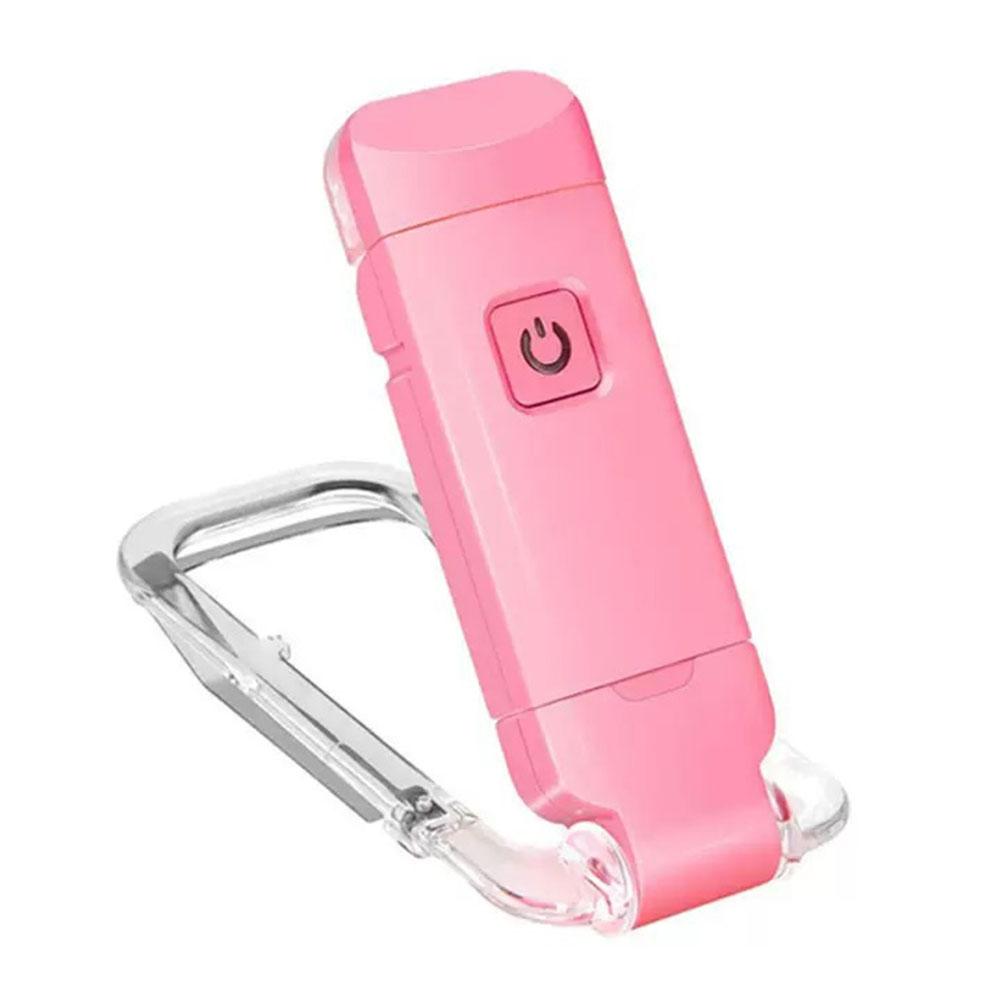 USB Rechargeable Portable Clip-on LED Reading Light Reading Lamp Eye Care Book Lamp for Book Lovers Kids