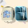 Kpop Demon Hunter Bento Lunch Box Kawaii Girl Portable Boxs Student Hermetic Food Crisper Single Layer Capacity Kids Gift Kid Friendly Entertaining