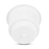 Marine RV Boat Yacht Plastic Drink Cup Bottle Can Holder With Insert Drain Hole   White