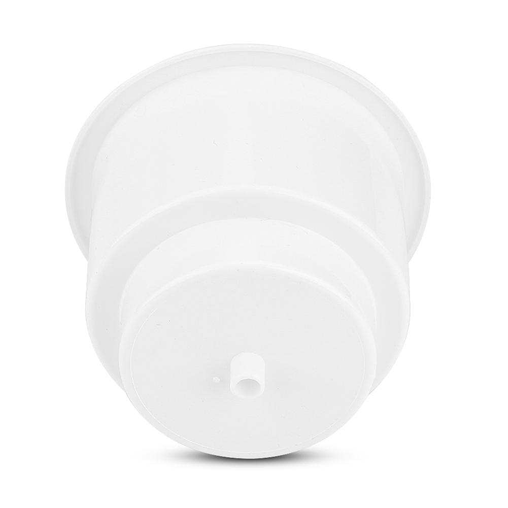 Marine RV Boat Yacht Plastic Drink Cup Bottle Can Holder With Insert Drain Hole   White