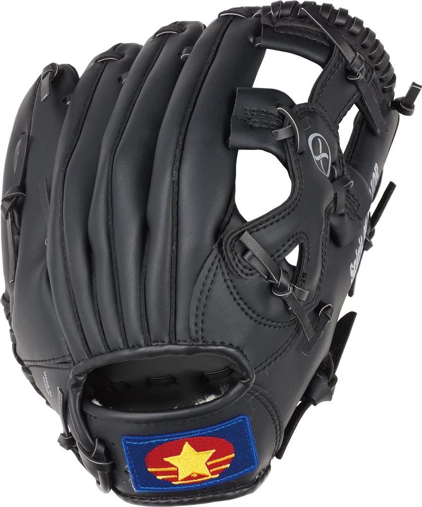 UNIX (UNIX) MIKEL SMITH Soft Baseball Glove, General Soft Baseball Glove, Black (1), Right-Handed Throw (LH) BG8035