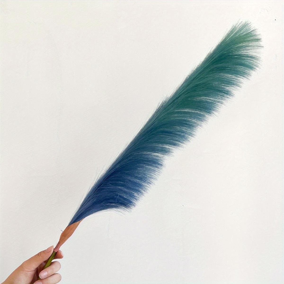 

4 шт. 80 см искусственная пушистая пампасная трава украшение для стола ваза большой букет для дома свадьба вечеринка день рождения День матери украшение 4 Pcs синий