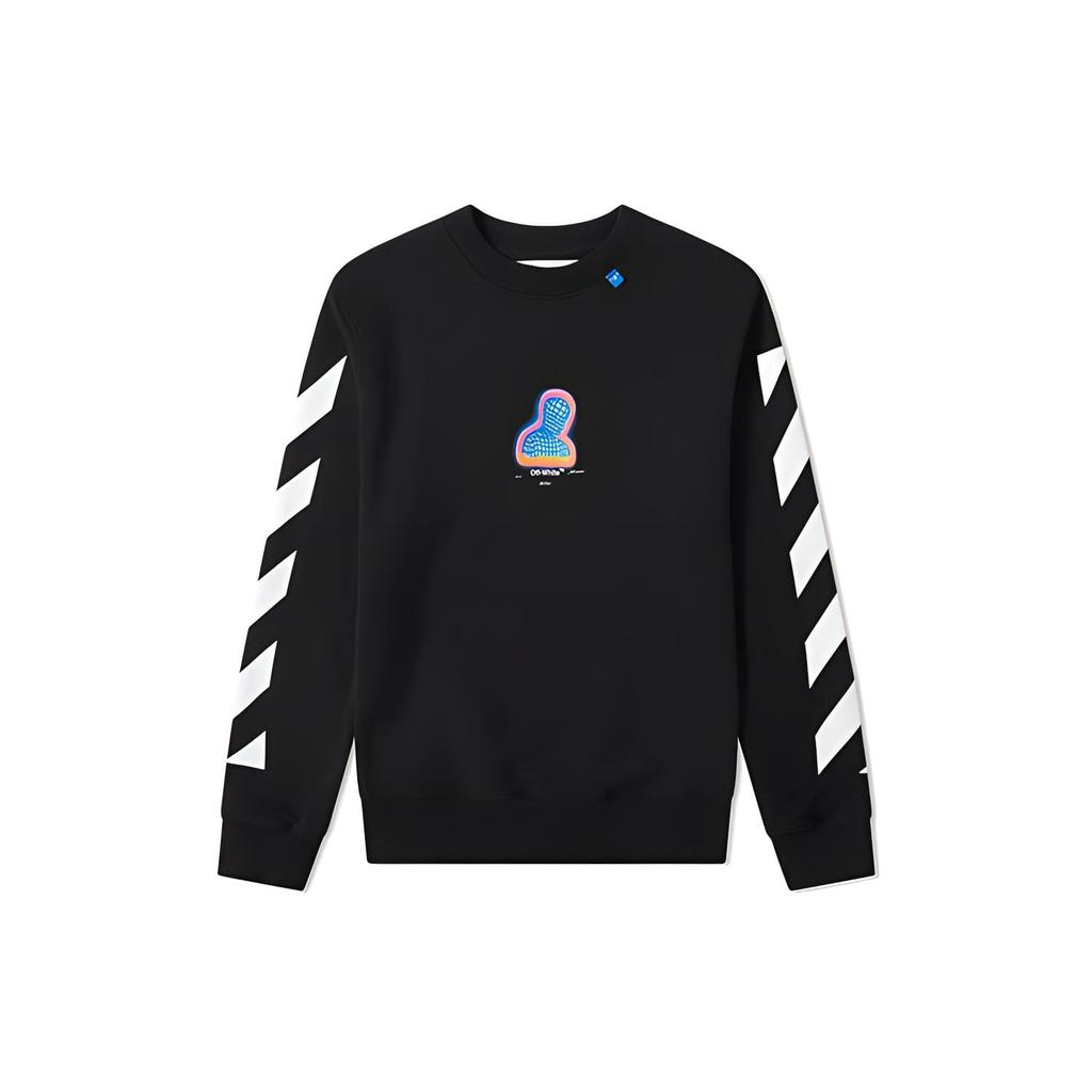 OFF WHITE FW19 Sweatshirt Men's Black OMBA025E19E300061088