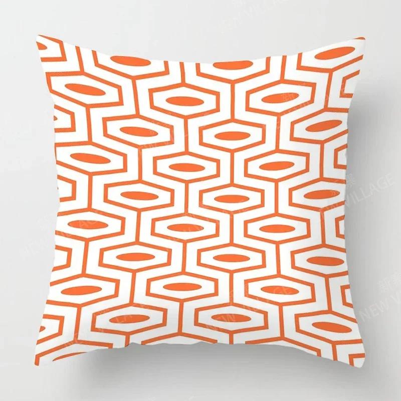Nordic Fall Home Decor Autumn Throw Pillow Case Sofa Cushion Cover Modern   Geometry
