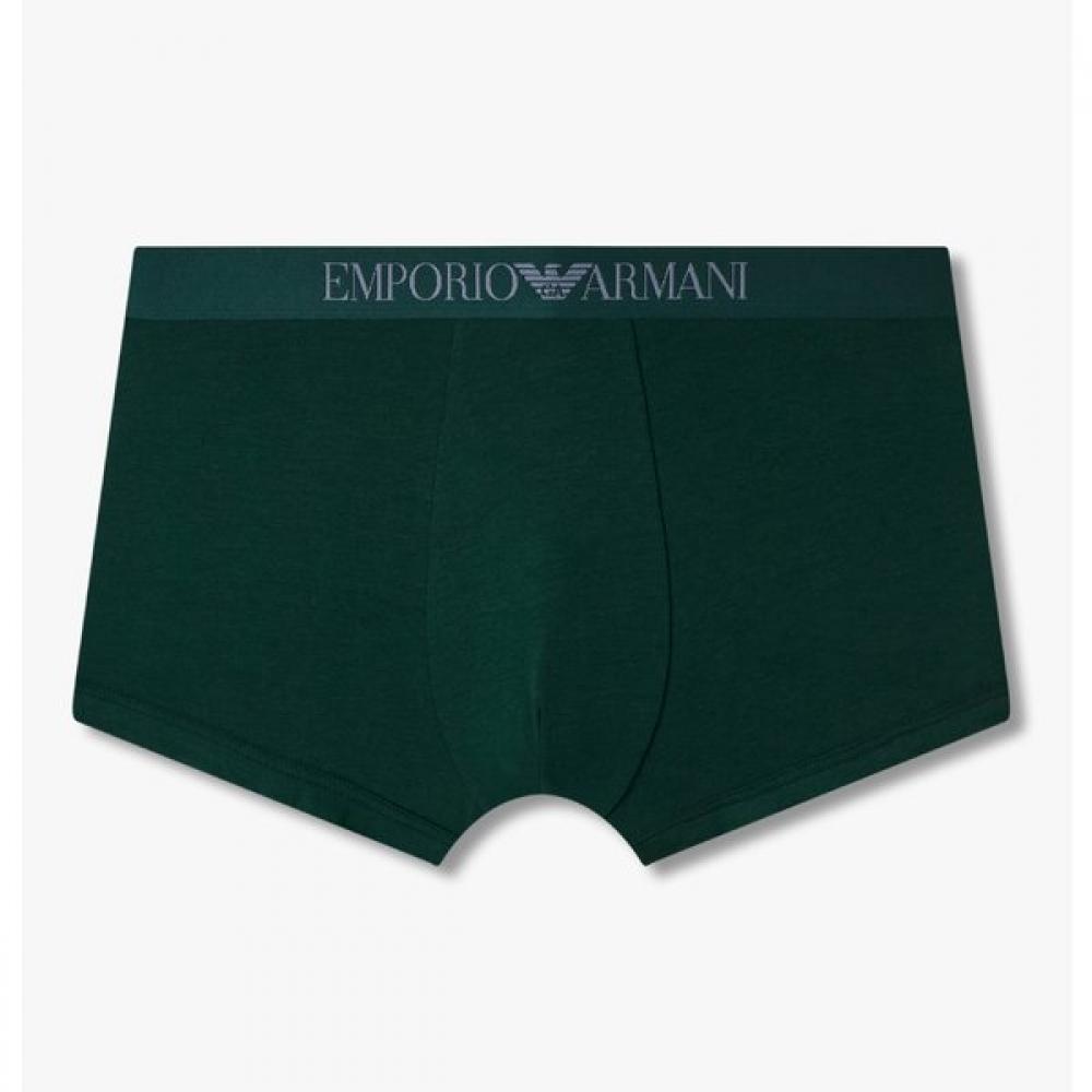 Emporio Armani Men S Solid Cotton drawerS Logo Banded  0815312040 M