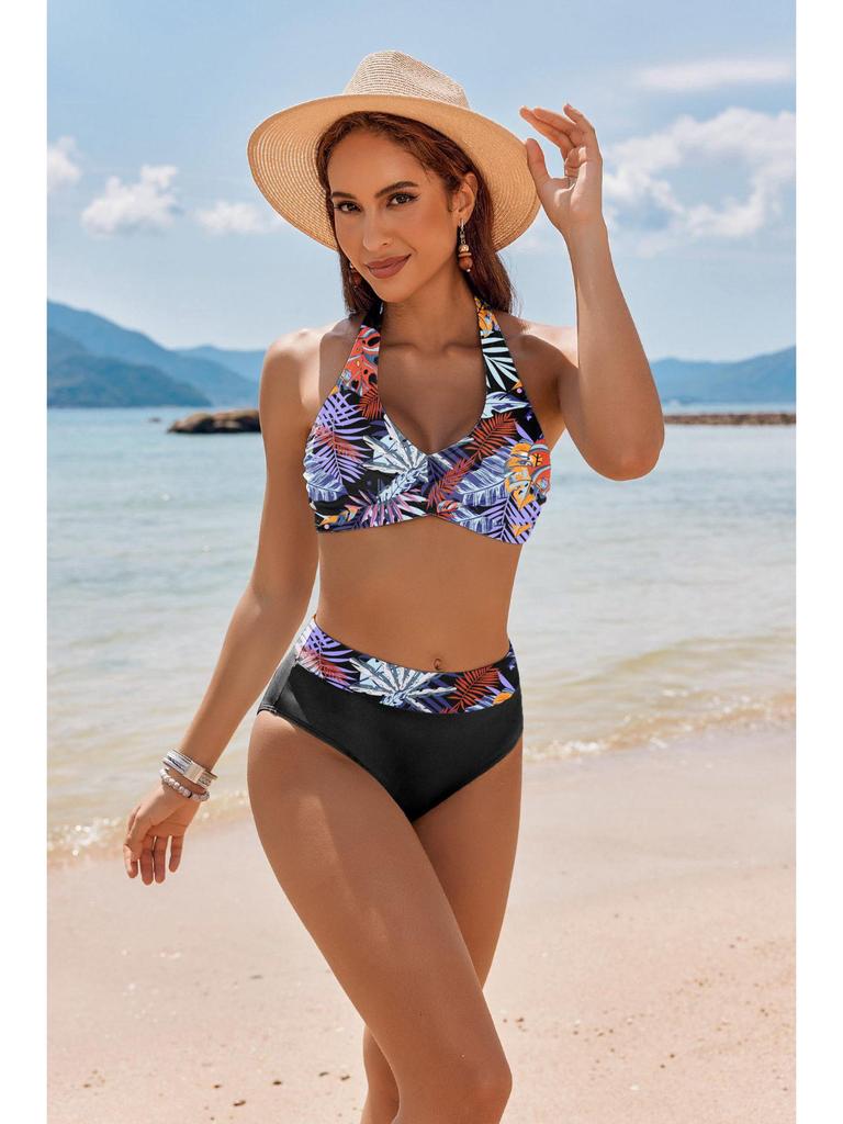 2025 Europäische & Amerikanische Damenmode Print Bikini - Sexy Urlaubsstrand Bademode