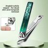 New Ultra Sharp Professional Stainless Steel Manicure Pedicure Set Large Nail Clipper Slant Toenail Scissors Nail Care Tools