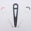 A Cat-elastic Door Lock with A Cat Door Bracket Latch To Prevent Dogs From Entering