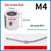304 Stainless Steel Butterfly Locking Wire Rope Clamp