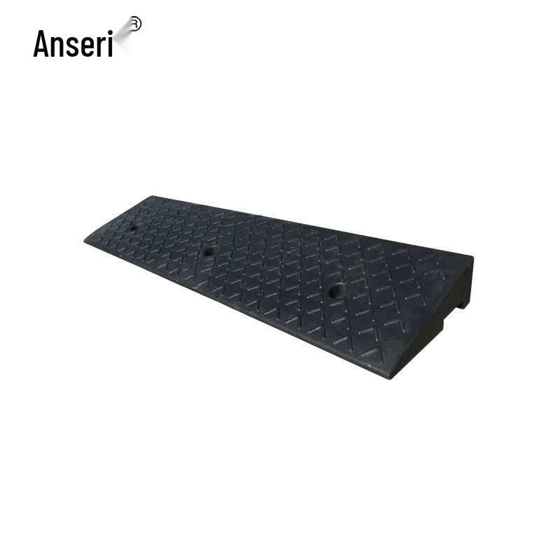 Ansairei Heavy-Duty Rubber Threshold Ramp