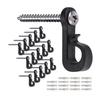 20 outdoor string light hooks, screw hooks for hanging Christmas lights, light strings, and LED clips, wall and patio hooks suitable for the garage