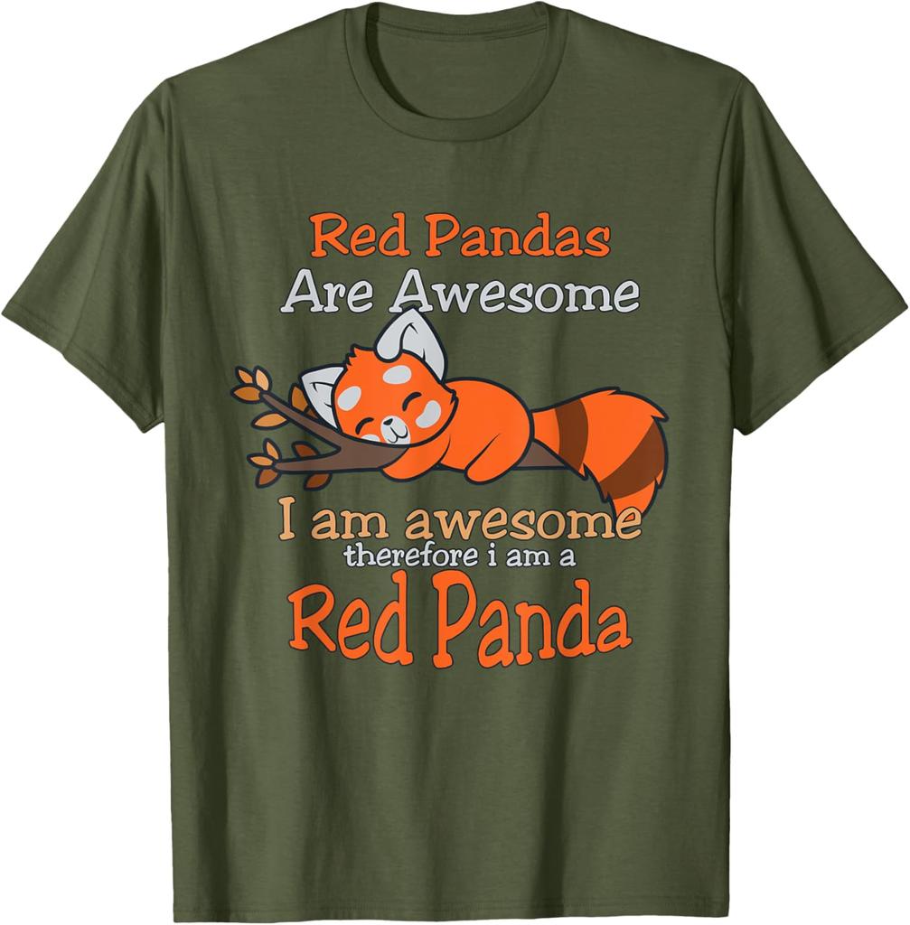 Red Panda Men Women Red Panda Lover Gift Red Panda TShirt