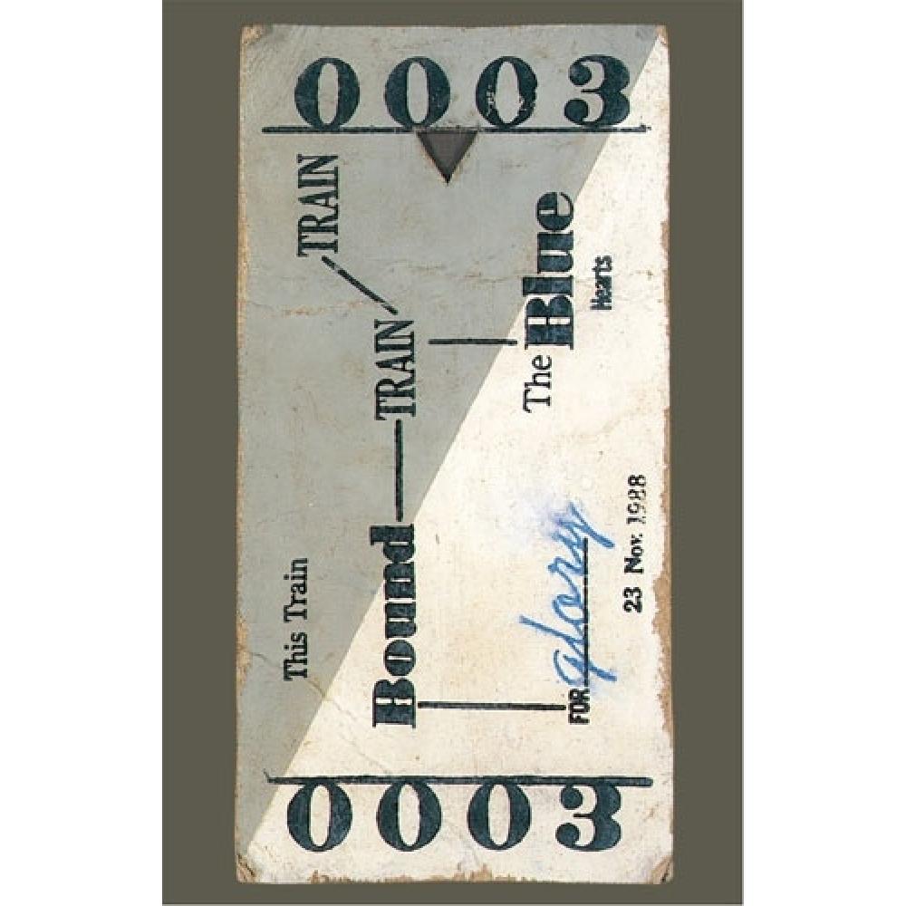 

The BLue Hearts Cassette Tape Train Train [t Shirt White L ]