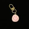 Creative Rainbow Smiley Face Keychain Pendant for Back-to-School