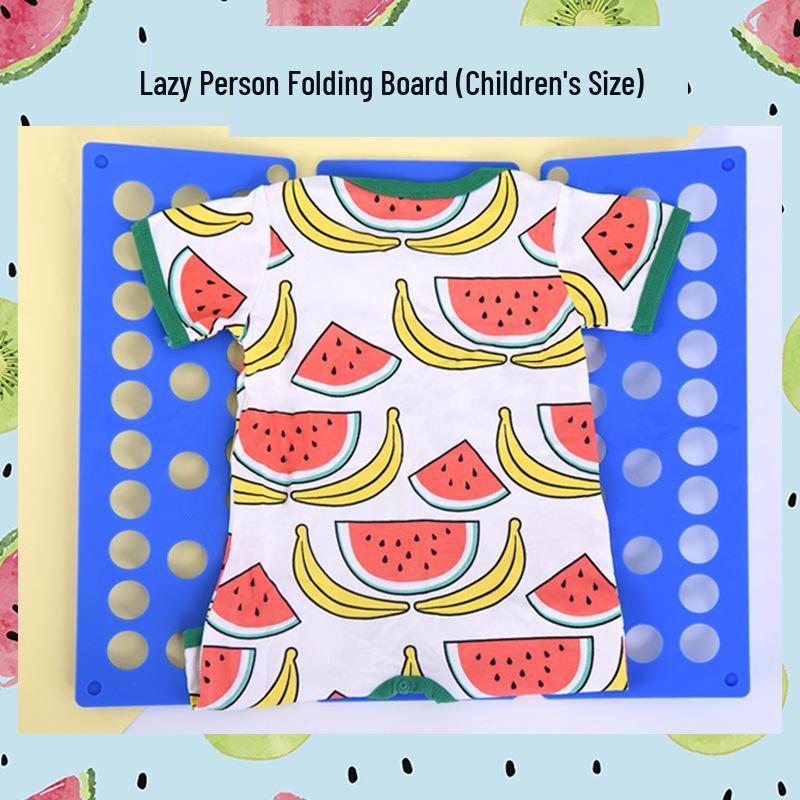 Kids' Clothes Foldable T-Shirt Folding Board - Compact Storage Solution