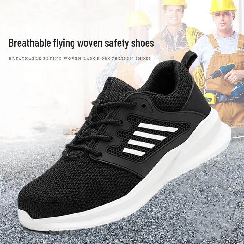 

An Zuen Men s Breathable Anti-Smash Safety Work Shoes 46
