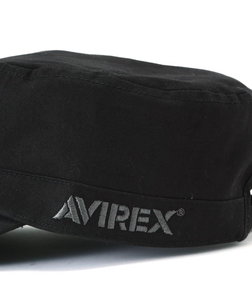 AVIREX WORK CAP F 010 Black Men's 783-3974002