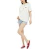 Vans Solid Color Fun Print Logo Round Neck Short Sleeve T-Shirt Women tops White VN0A7YHCFS8