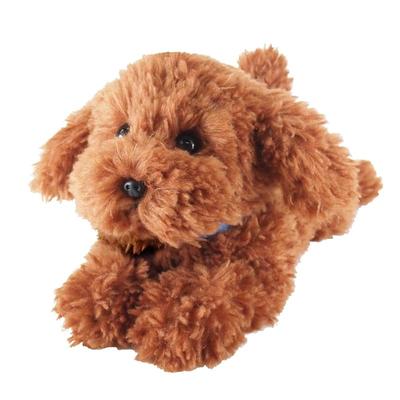 Knee Puppy Toy Poodle Brown Plush Toy Small P-3032
