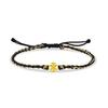 Pure Gold 999 Zodiac Red String Bracelet with Luck Beads for Baby's Full Moon or New Year