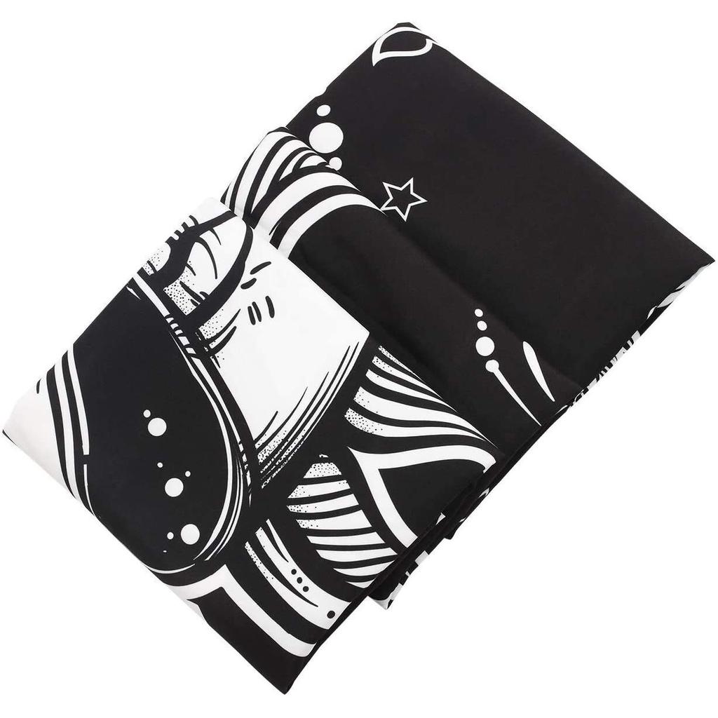 RSINC Tapestry Wall Hanging Sun Moon Tarot Cotton Handmade Printed A,84x54 Inch B0CV1531MH