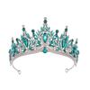Crown Bride High End Headwear  Super Glittering Crystal Princess Crown Hair Crown Wedding Dress and Evening Gown Accessories