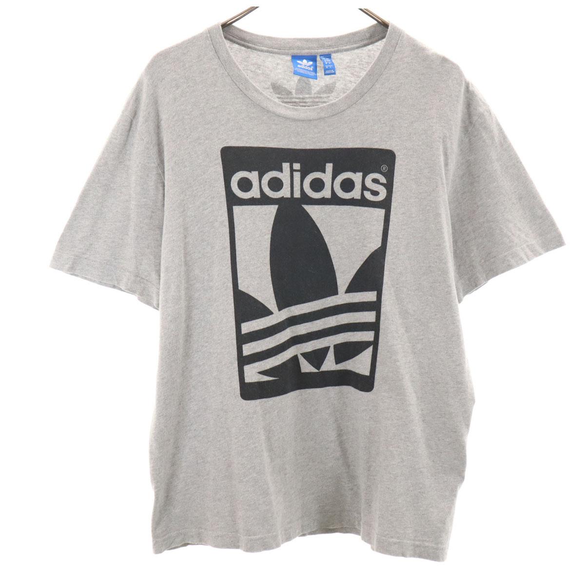 

adidas Originals Short sleeve T-shirt O gray Women Used