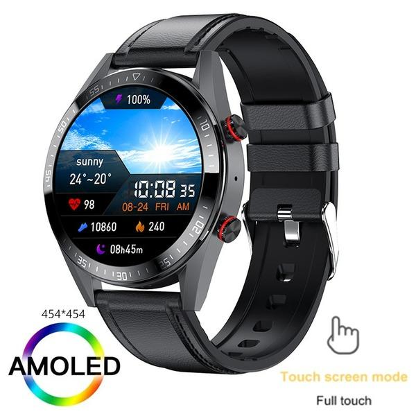 Screen Smart Watch Always Display The Time Bluetooth Call Local Music Smartwatch For Mens Android TWS Earphones