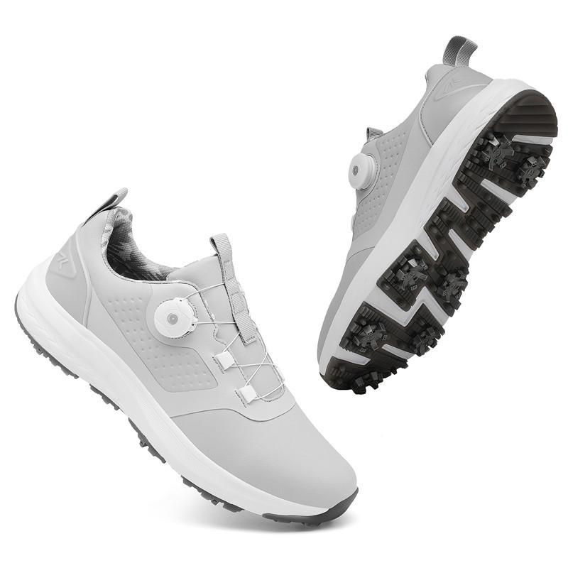New Waterproof Spiked Golf Shoes - Men's & Women's Comfortable, Breathable Sports Footwear