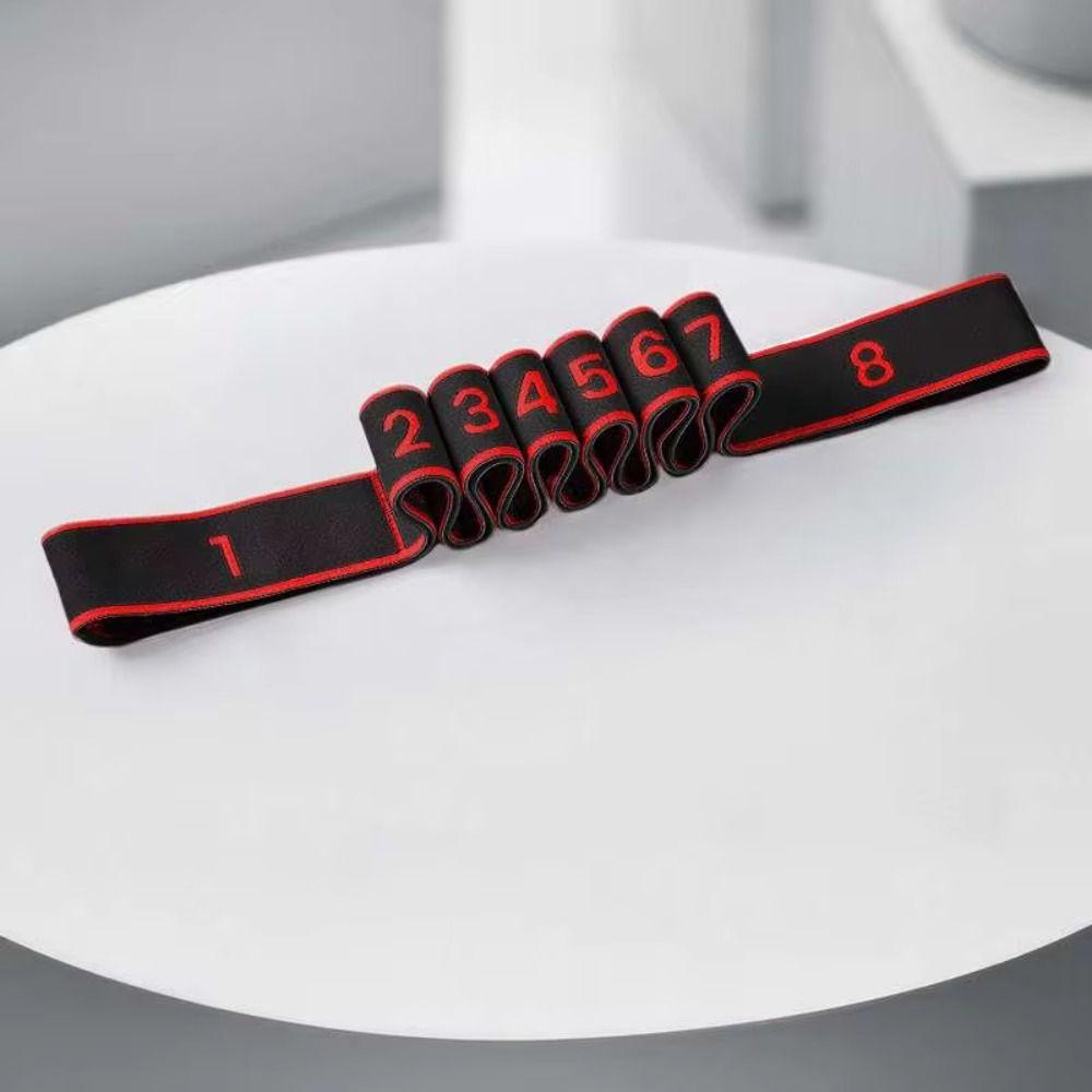 8/10/12 Grid Fitness Resistance Bands Yoga Training Auxiliary Stretching Belt  Dance/Yoga