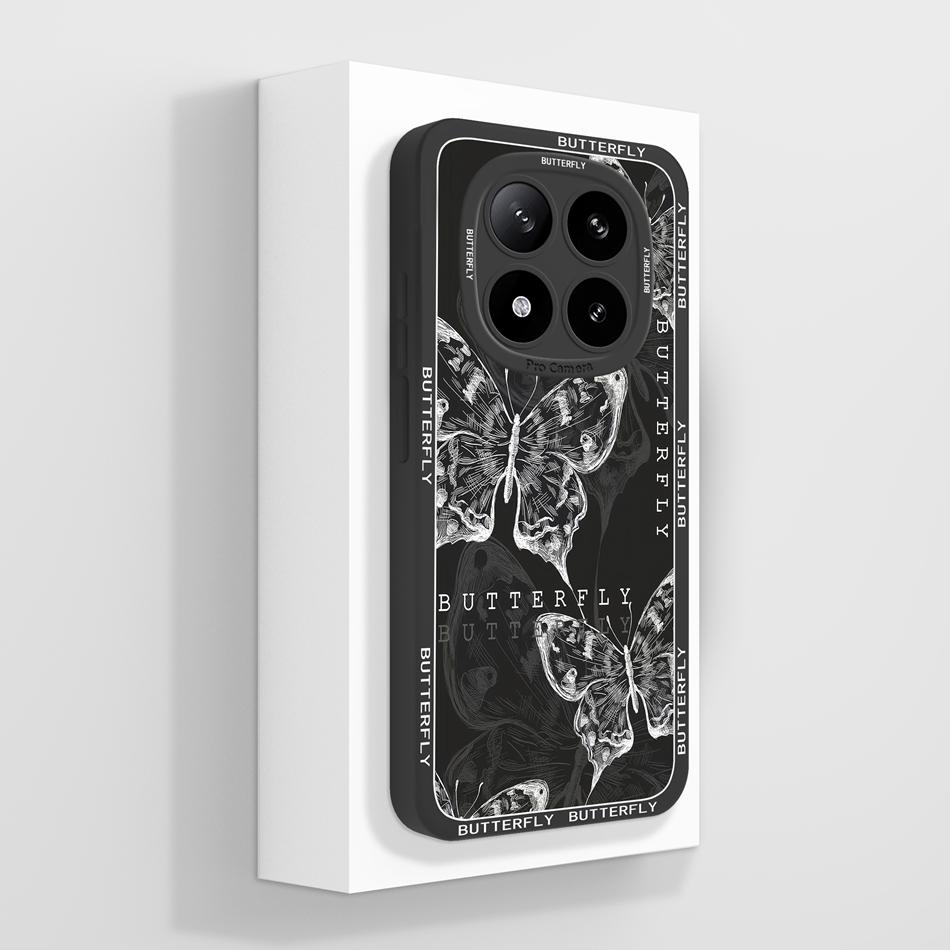 For Poco X7 Pro Case Cute Panda Soft High Quality Liquid Silicone Back Cover For Poco X 7 X7Pro Full Protection Phone Shell