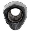Motorcycle Scooter Exhaust Modification: 430 Titanium Alloy Round Tail Large Hexagonal Section, 60MM