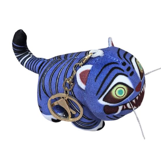 Anime Plyšová Klíčenka Tygřík Roztomilá Plyšová Panenka Tygřík Kroužek na Klíče Měkké Vycpané Zvířátko Dárek pro Rodinu Přátele Děti